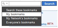 Delicious Search My Bookmarks
